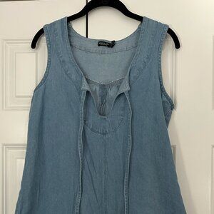 Nasty Gal Denim Romper